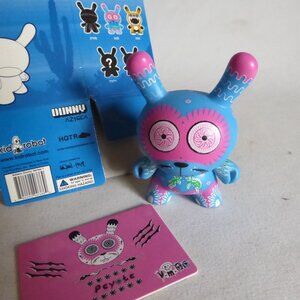 2007 3” KIDROBOT AZTECA DUNNY PEYOTE DESIGNER ART URBAN VINYL FIGURE